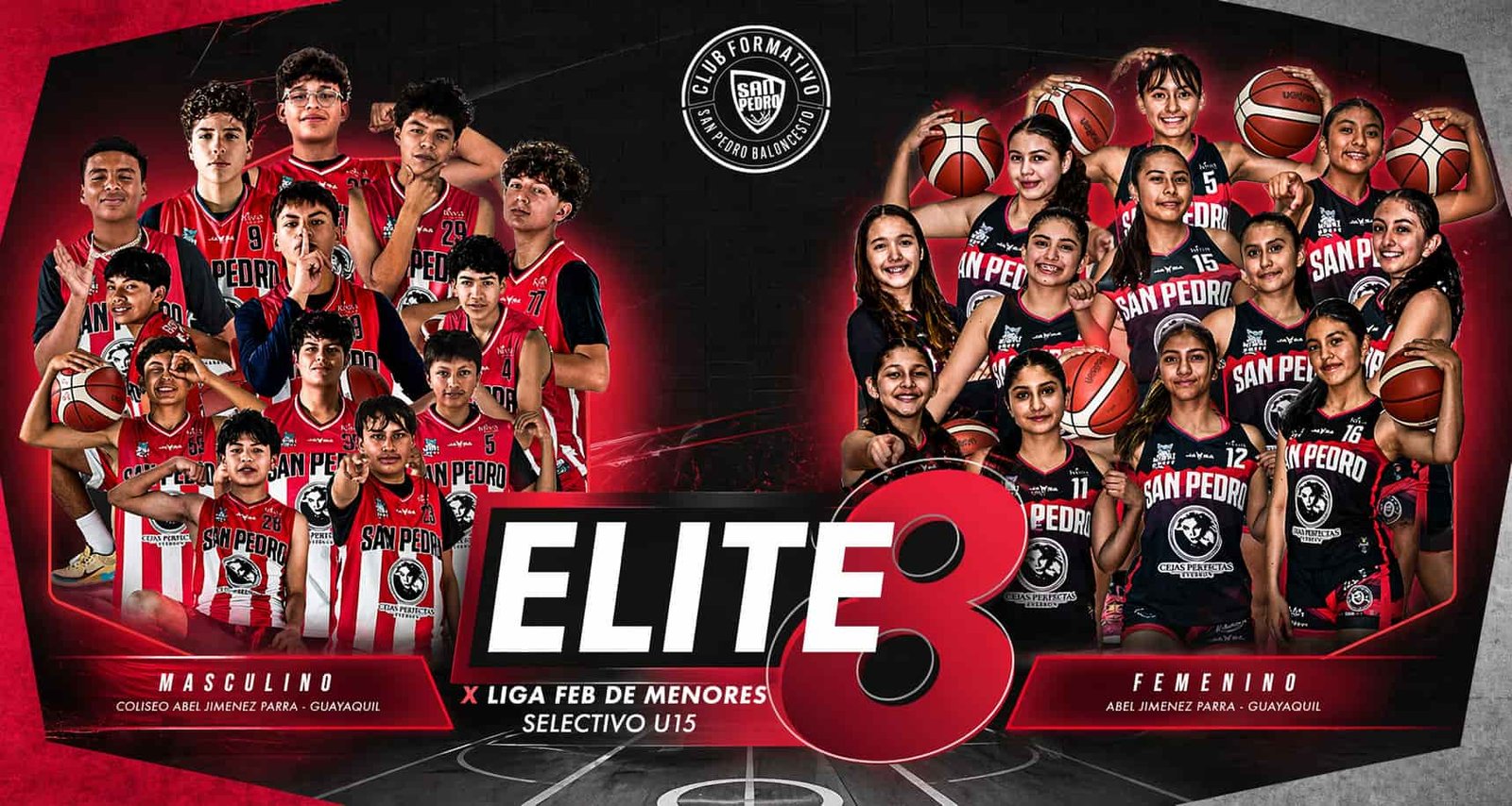 San Pedro, entre los 8 mejores del país en el Nacional U15 Selectivo